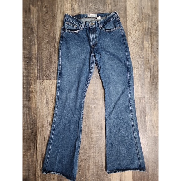 Abercrombie & Fitch Denim - Abercrombie & Fitch Med Wash Women's Jeans 6R W30 L33 Bootcut Boy Slouch